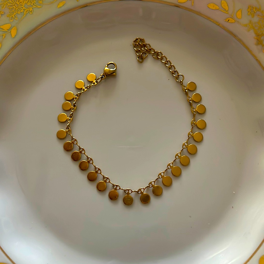 18k Gold Plated Dainty Bracelet